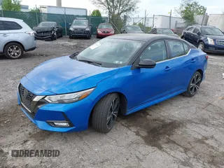 2021 Nissan Sentra SR z VIN 3N1AB8DV3MY322827, wystawiony jako IAAI lot #42145732 z przebiegiem 39 691 mil mil oraz . Historia ofert i sprzedaży dostępna na DreamBid. Obrazek 2.
