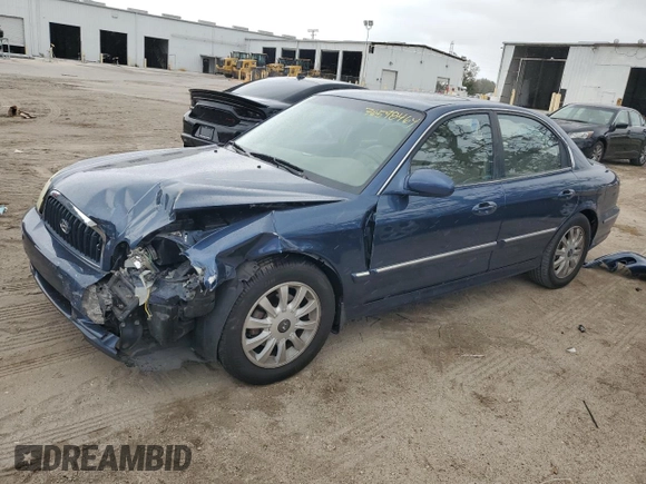 2005 Hyundai Sonata GLS with VIN KMHWF35H95A099441, listed as a Copart auction lot 76598464 with 181,376 mi miles and Salvage Title. Bid and sale history available at carsss.com. Image 1.