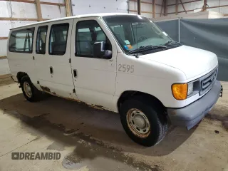 2006 Ford Econoline Passenger XL with VIN 1FMRE11W46HA36152, listed as a Copart auction lot 66583144 with 147,858 mi miles and Clean Title. Bid and sale history available at DreamBid. Image 4.