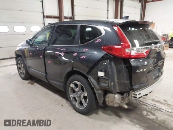 2017 Honda CR-V EX with VIN 5J6RW2H57HL059990, listed as a IAAI auction lot 41757025 with 136,533 mi miles. Bid and sale history available at carsss.com. Image 3.