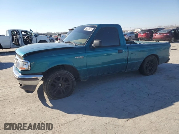 1996 Ford Ranger XL with VIN 1FTCR10AXTUA71169, listed as a Copart auction lot 48247805 with 115,336 mi miles and Clean title. Bid and sale history available at DreamBid. Image 1.