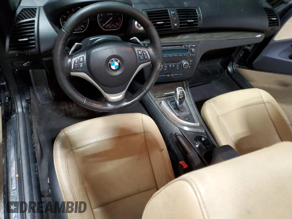 2013 BMW 1 Series 135i with VIN WBAUN7C5XDVM26903, listed as a Copart auction lot 60525595 with 219,810 mi miles and Salvage title. Bid and sale history available at DreamBid. Image 8.