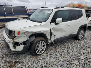 2021 Jeep Renegade Latitude with VIN ZACNJDBB4MPM51020, listed as a Copart auction lot 84254714 with 87,555 mi miles and Salvage title. Bid and sale history available at DreamBid. Image 1.