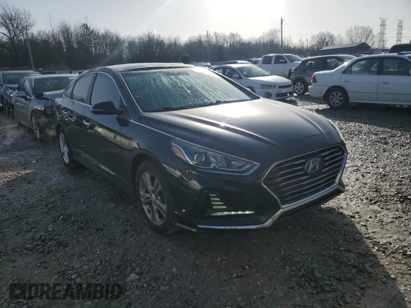 2018 Hyundai Sonata Sport Plus with VIN 5NPE34AF9JH674059, listed as a Copart auction lot 42118585 with 103,576 mi miles and Salvage Title. Bid and sale history available at DreamBid. Image 4.