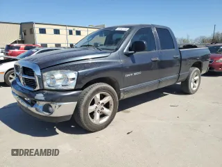 2007 Dodge 1500 ST with VIN 1D7HA18PX7S175805, listed as a Copart auction lot 49782735 with 214,752 mi miles and Salvage Title. Bid and sale history available at DreamBid. Image 1.
