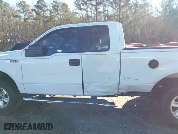 2014 Ford F-150 XL with VIN 1FTFX1EF1EFB73703, listed as a IAAI auction lot 41576855 with 122,721 mi miles. Bid and sale history available at carsss.com. Image 14.
