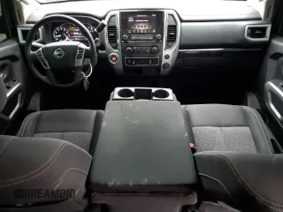 2021 Nissan Titan SV with VIN 1N6AA1EE2MN528429, listed as a Copart auction lot 56388524 with 93,353 mi miles and Salvage Title. Bid and sale history available at DreamBid. Image 8.