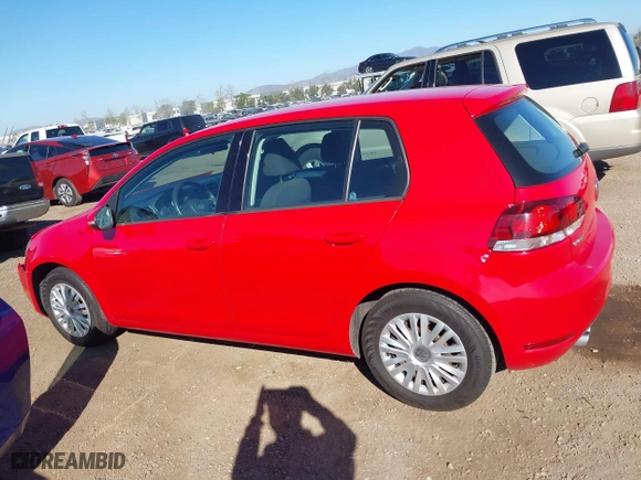2010 Volkswagen Golf with VIN WVWDB7AJ7AW406433, listed as a IAAI auction lot 41651939 with 111,286 mi miles. Bid and sale history available at carsss.com. Image 14.