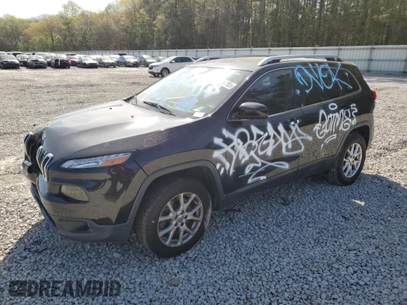 2016 Jeep Cherokee Latitude with VIN 1C4PJMCB8GW118725, listed as a Copart auction lot 50900255 with 95,109 mi miles and Salvage Title. Bid and sale history available at carsss.com. Image 1.