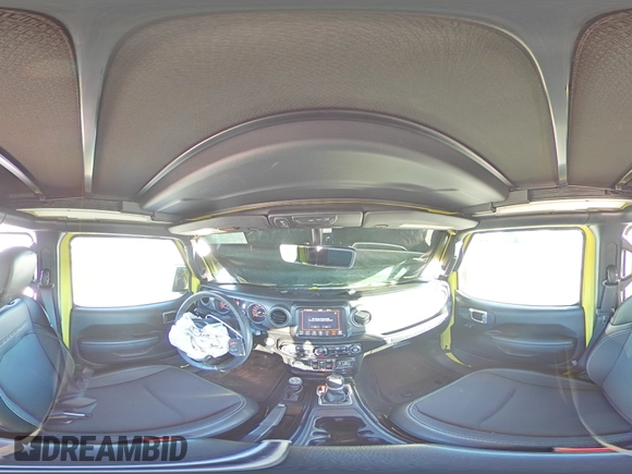2023 Jeep Wrangler Sport with VIN 1C4HJXDN2PW562603, listed as a Copart auction lot 81111784 with 24,293 mi miles and Salvage Title. Bid and sale history available at DreamBid. Image 13.