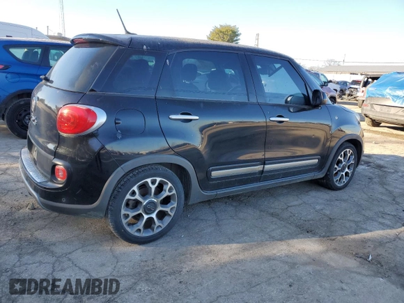 2014 FIAT 500L Trekking with VIN ZFBCFADH5EZ014340, listed as a Copart auction lot 42615255 with Not Provided miles and Clean Title. Bid and sale history available at DreamBid. Image 3.