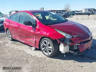 2016 Toyota Prius Four with VIN JTDKARFU7G3500265, listed as a IAAI auction lot 41380886 with 122,749 mi miles. Bid and sale history available at carsss.com. Image 1.