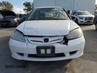 2004 Honda Civic z VIN 1HGEN26524L000111, wystawiony jako Copart lot #77608444 z przebiegiem Nie podano mil oraz Szkoda całkowita • Salvage title. Historia ofert i sprzedaży dostępna na DreamBid. Obrazek 5.