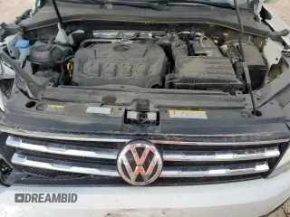 2021 Volkswagen Tiguan SE with VIN 3VV3B7AX9MM153671, listed as a Copart auction lot 83048724 with 45,086 mi miles and Salvage Title. Bid and sale history available at DreamBid. Image 12.