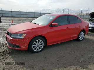 2011 Volkswagen Jetta SE with VIN 3VWDZ7AJ0BM343699, listed as a Copart auction lot 46457475 with 187,480 mi miles and Salvage title. Bid and sale history available at DreamBid. Image 1.