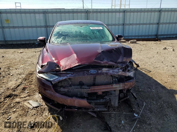 2018 Ford Fusion SE with VIN 3FA6P0HD1JR211017, listed as a Copart auction lot 48251365 with 48,363 mi miles and Salvage Title. Bid and sale history available at DreamBid. Image 5.
