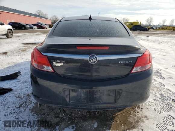 2013 Buick Regal with VIN 2G4GR5ER0D9121580, listed as a Copart auction lot 46574995 with 159,907 mi miles and Salvage Title. Bid and sale history available at carsss.com. Image 6.