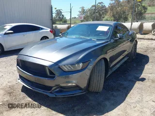 2016 Ford Mustang V6 with VIN 1FA6P8AM8G5303617, listed as a IAAI auction lot 41861943 with 161,572 mi miles and . Bid and sale history available at carsss.com. Image 2.