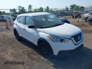 2018 Nissan Kicks S with VIN 3N1CP5CU6JL538259, listed as a IAAI auction lot 42582904 with 41,566 mi miles and . Bid and sale history available at DreamBid. Image 1.