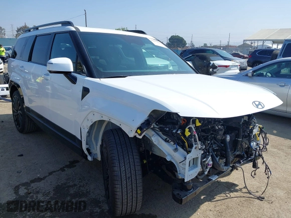2024 Hyundai Santa Fe Calligraphy with VIN 5NMP54GL6RH037350, listed as a IAAI auction lot 42099643 with 8,326 mi miles and . Bid and sale history available at DreamBid. Image 1.