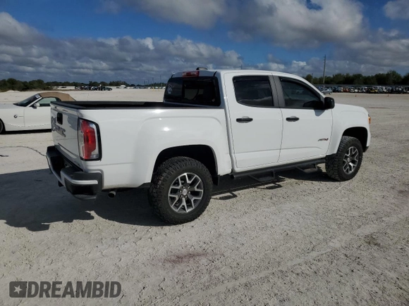2021 GMC Canyon 4WD AT4 w/Cloth with VIN 1GTG6FEN5M1227253, listed as a Copart auction lot 85593064 with 0 mi miles and Non Repairable. Bid and sale history available at carsss.com. Image 3.