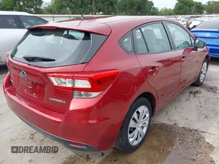 2019 Subaru Impreza with VIN 4S3GTAB64K3715751, listed as a IAAI auction lot 42395464 with 83,612 mi miles and . Bid and sale history available at DreamBid. Image 4.