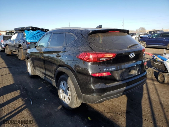 2020 Hyundai Tucson Value with VIN KM8J3CA40LU121487, listed as a Copart auction lot 44593685 with 87,153 mi miles and Salvage Title. Bid and sale history available at carsss.com. Image 2.