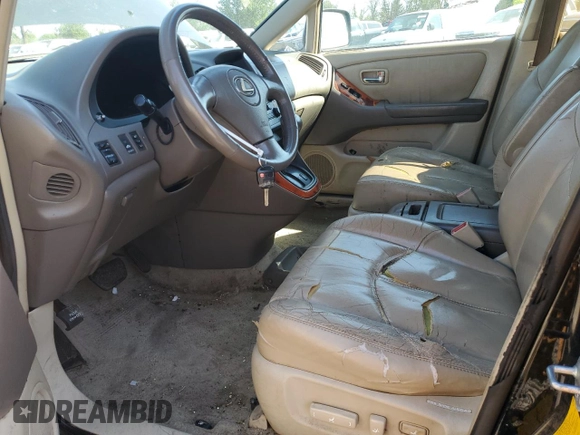 2001 Lexus RX 300 with VIN JTJGF10U210086724, listed as a Copart auction lot 55645965 with 147,491 mi miles and Clean Title. Bid and sale history available at carsss.com. Image 7.
