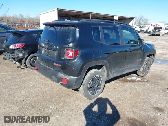 2017 Jeep Renegade Deserthawk с VIN ZACCJBCB5HPE46010, выставлен на аукционе IAAI как лот 41350075 с пробегом 126 623 миль миль и . История ставок и продаж доступна на DreamBid. Изображение 4.