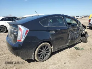 2012 Toyota Prius One with VIN JTDKN3DU7C1613014, listed as a Copart auction lot 47034215 with 0 mi miles and Salvage Title. Bid and sale history available at carsss.com. Image 3.