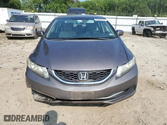2014 Honda Civic LX z VIN 19XFB2F5XEE256180, wystawiony jako Copart lot #59629615 z przebiegiem 115 889 mil mil oraz Szkoda całkowita • Salvage title. Historia ofert i sprzedaży dostępna na DreamBid. Obrazek 5.