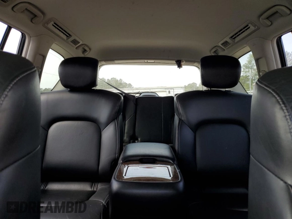 2017 Infiniti QX80 with VIN JN8AZ2NF8H9644229, listed as a Copart auction lot 50521545 with 141,122 mi miles and Salvage Title. Bid and sale history available at carsss.com. Image 10.