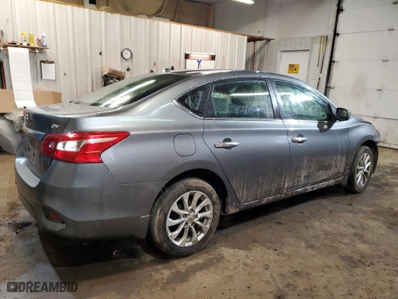 2019 Nissan Sentra SV with VIN 3N1AB7AP9KY284906, listed as a Copart auction lot 49923225 with 41,281 mi miles and Salvage Title. Bid and sale history available at carsss.com. Image 3.