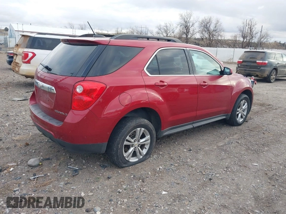 2015 Chevrolet Equinox LT with VIN 2GNALBEK8F6378429, listed as a IAAI auction lot 41053318 with 119,959 mi miles. Bid and sale history available at carsss.com. Image 4.