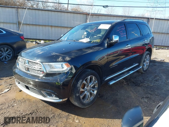 2018 Dodge Durango Citadel Anodized Platinum with VIN 1C4SDJET4JC415196, listed as a IAAI auction lot 41218428 with 138,719 mi miles and . Bid and sale history available at DreamBid. Image 2.