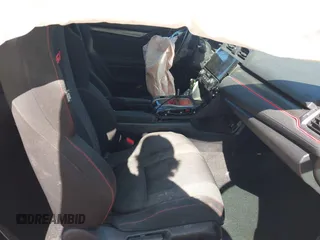 2018 Honda Civic Si Coupe with VIN 2HGFC3A59JH752808, listed as a IAAI auction lot 42018770 with 83,451 mi miles. Bid and sale history available at carsss.com. Image 5.