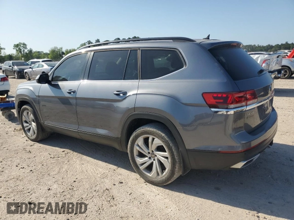 2021 Volkswagen Atlas SE z VIN 1V2HR2CA7MC522510, wystawiony jako Copart lot #52617485 z przebiegiem 49 087 mil mil oraz Szkoda całkowita • Salvage title. Historia ofert i sprzedaży dostępna na DreamBid. Obrazek 2.