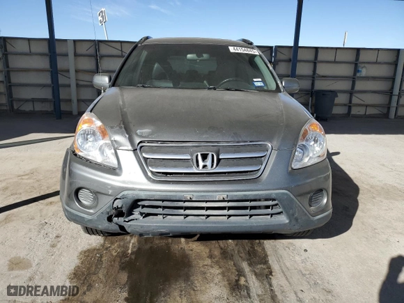 2005 Honda CR-V EX SE with VIN JHLRD78985C024966, listed as a Copart auction lot 44154845 with 410,540 mi miles and Salvage Title. Bid and sale history available at carsss.com. Image 5.