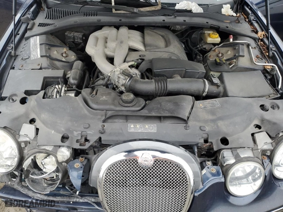 2007 Jaguar S-Type 3.0 with VIN SAJWA01A37FN79962, listed as a Copart auction lot 44360005 with 0 mi miles and Salvage Title. Bid and sale history available at carsss.com. Image 11.