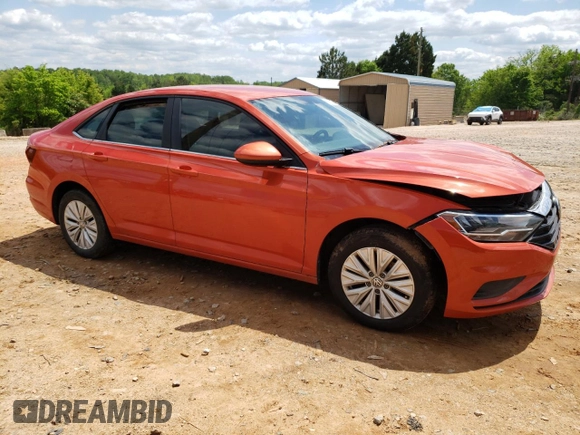 2019 Volkswagen Jetta S z VIN 3VWCB7BU7KM189677, wystawiony jako Copart lot #51671914 z przebiegiem 98 291 mil mil oraz Szkoda całkowita • Salvage title. Historia ofert i sprzedaży dostępna na DreamBid. Obrazek 4.
