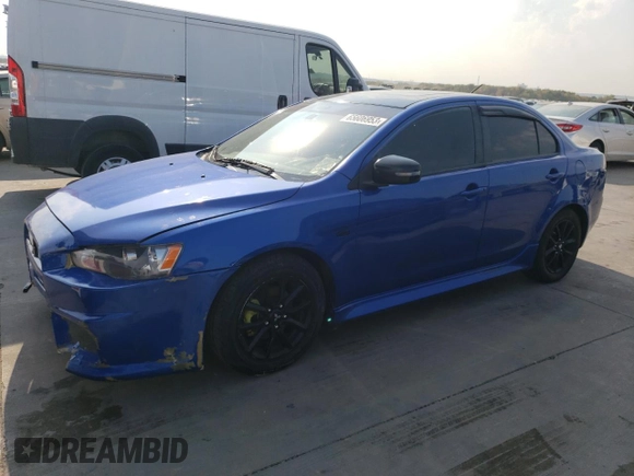 2017 Mitsubishi Lancer ES with VIN JA32U2FU4HU010987, listed as a Copart auction lot 65606953 with 102,654 mi miles. Bid and sale history available at carsss.com. Image 1.