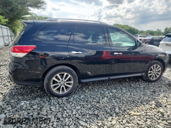 2016 Nissan Pathfinder S with VIN 5N1AR2MNXGC629880, listed as a Copart auction lot 64943975 with 120,126 mi miles and Clean title. Bid and sale history available at DreamBid. Image 3.