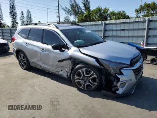 2024 Subaru Ascent Touring с VIN 4S4WMAWD8R3415072, выставлен на аукционе Copart как лот 55168845 с пробегом 22 827 миль миль и На запчасти • Non repairable. История ставок и продаж доступна на DreamBid. Изображение 4.