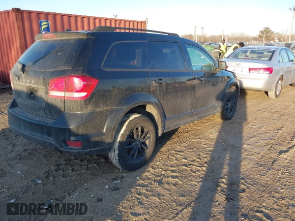 2019 Dodge Journey SE with VIN 3C4PDCBB0KT784186, listed as a IAAI auction lot 41679143 with 113,609 mi miles and . Bid and sale history available at DreamBid. Image 4.
