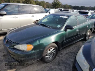2003 Pontiac Grand Am SE with VIN 1G2NE52F03C211552, listed as a Copart auction lot 78733274 with 0 mi miles and Salvage Title. Bid and sale history available at carsss.com. Image 1.