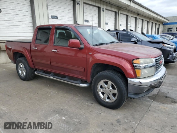2010 GMC Canyon SLE1 with VIN 1GTJTCDP1A8136659, listed as a Copart auction lot 74568354 with 243,634 mi miles and Salvage Title. Bid and sale history available at carsss.com. Image 4.