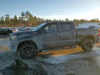 2021 Chevrolet Silverado 1500 RST with VIN 3GCUYEED0MG395057, listed as a Copart auction lot 45287335 with 52,874 mi miles and Salvage Title. Bid and sale history available at carsss.com. Image 11.