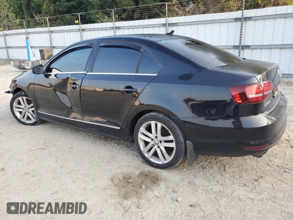 2017 Volkswagen Jetta SEL with VIN 3VWL17AJ1HM211868, listed as a Copart auction lot 62351565 with 188,556 mi miles and Salvage title. Bid and sale history available at DreamBid. Image 2.