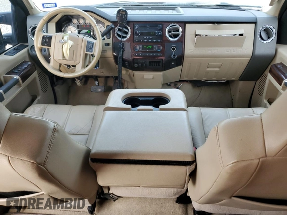 2008 Ford F-350 with VIN 1FTWW32R08EA90223, listed as a Copart auction lot 53132245 with 174,933 mi miles and Salvage title. Bid and sale history available at DreamBid. Image 8.
