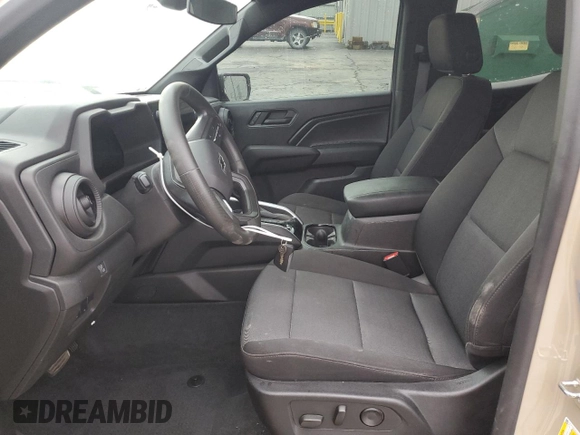 2023 Chevrolet Colorado 4WD Trail Boss with VIN 1GCPTEEK2P1131528, listed as a Copart auction lot 61356945 with 17,452 mi miles and Salvage title. Bid and sale history available at DreamBid. Image 7.